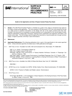 SAE J 1245 Series PDF