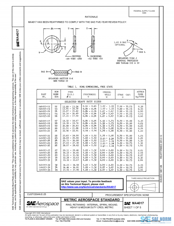 SAE MA 4017 Series PDF