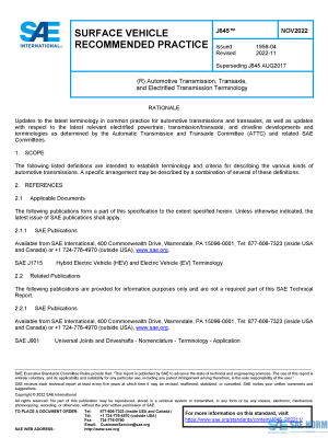 SAE J 645 Series PDF