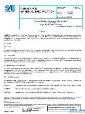 SAE AMS 6950 Series PDF