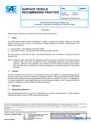 SAE J 294 Series PDF