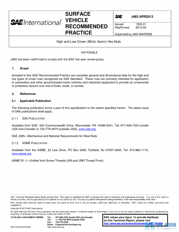 SAE J 483 Series PDF