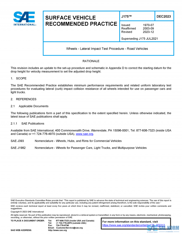 SAE J 175 Series PDF