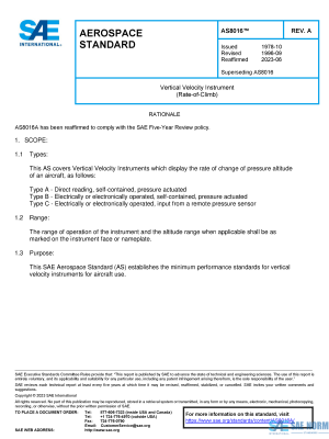 SAE AS 8016 Series PDF