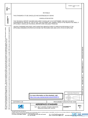 SAE AS 3067 Series PDF