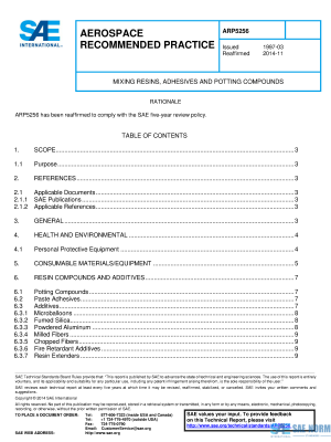 SAE ARP 5256 Series PDF
