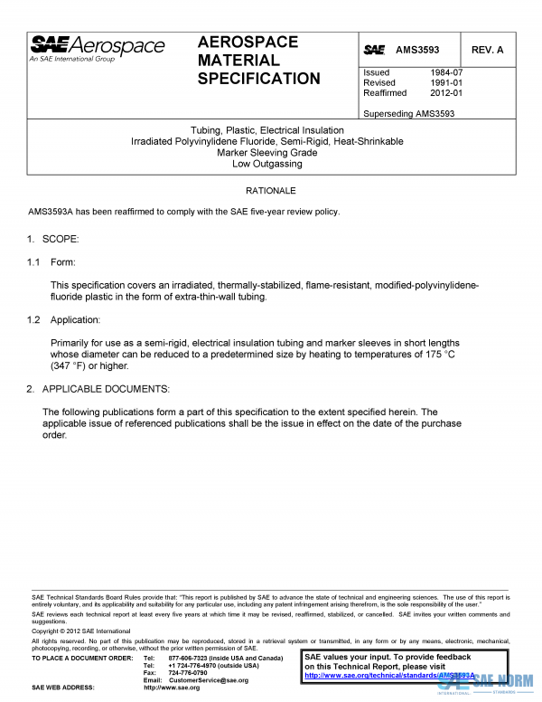 SAE AMS 3593 Series PDF