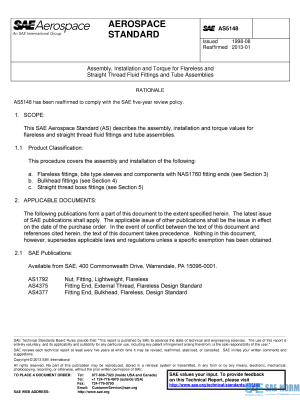 SAE AS 5148 Series PDF