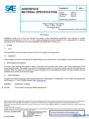 SAE AMS 4614 Series PDF