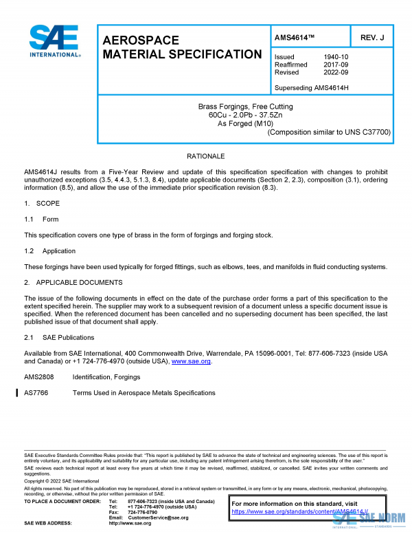 SAE AMS 4614 Series PDF