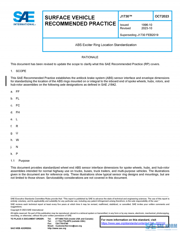 SAE J 1730 Series PDF