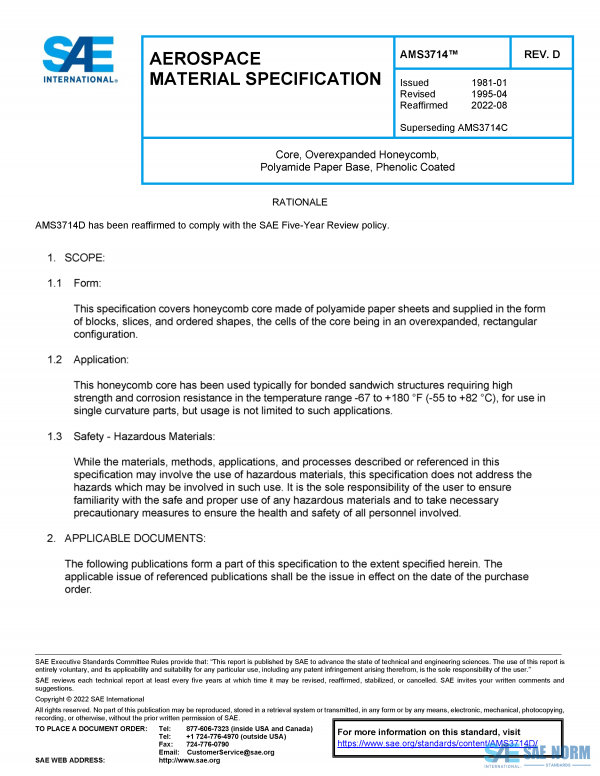 SAE AMS 3714 Series PDF