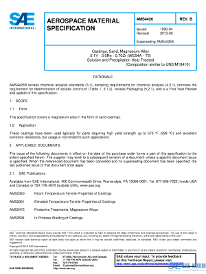 SAE AMS 4426 Series PDF