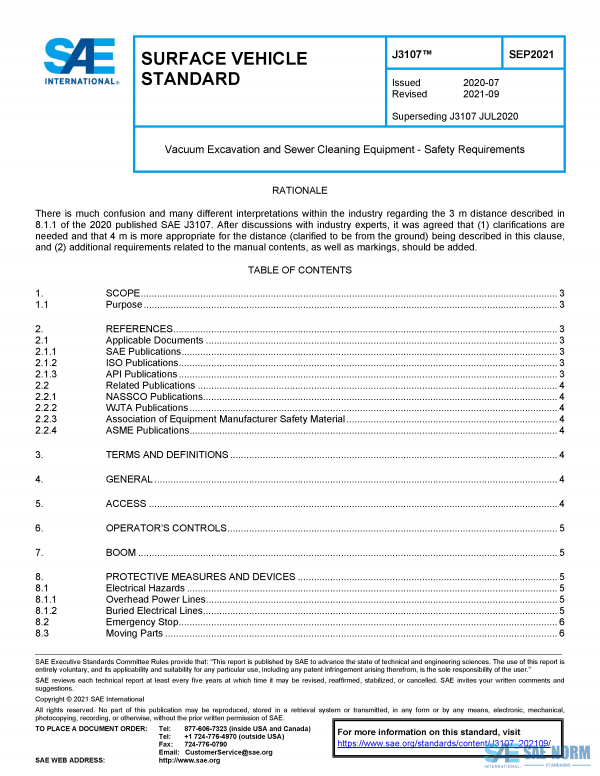 SAE J 3107 Series PDF