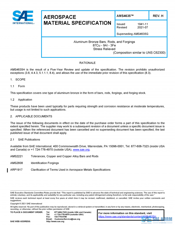 SAE AMS 4635 Series PDF