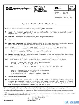 SAE J 1234 Series PDF