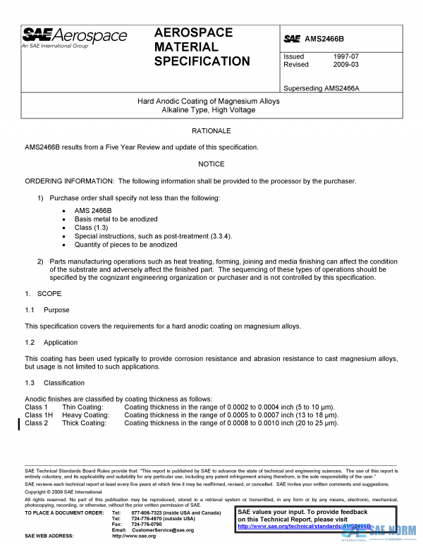 SAE AMS 2466 Series PDF