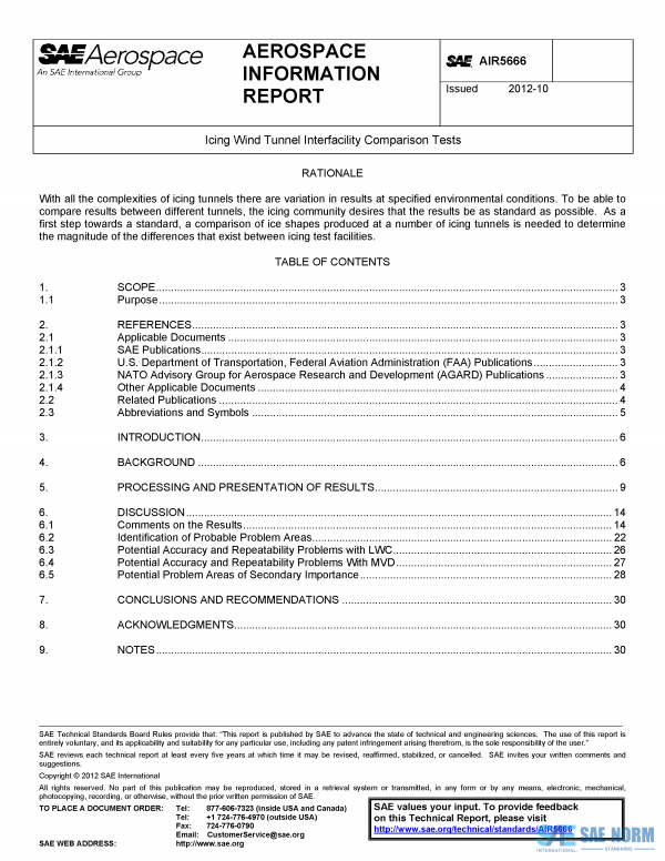 SAE AIR 5666 Series PDF