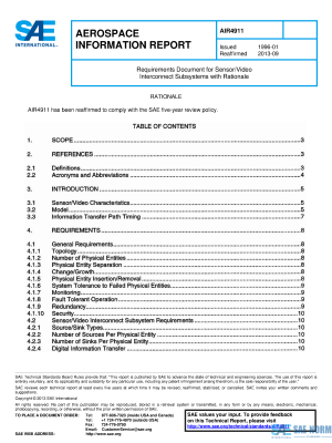 SAE AIR 4911 Series PDF