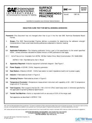 SAE J 1851 Series PDF