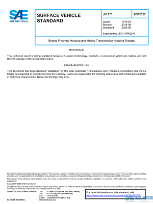 SAE J 617 Series PDF