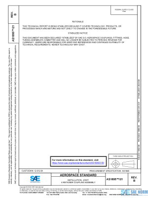 SAE AS 1895/21 Series PDF