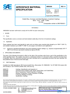 SAE AMS 5385 Series PDF