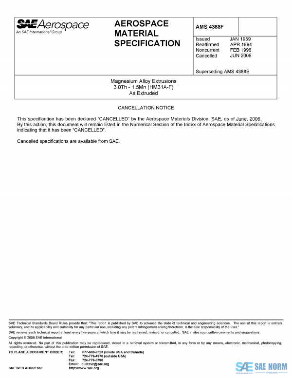 SAE AMS 4388 Series PDF