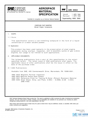 SAE AMS 3060 Series PDF