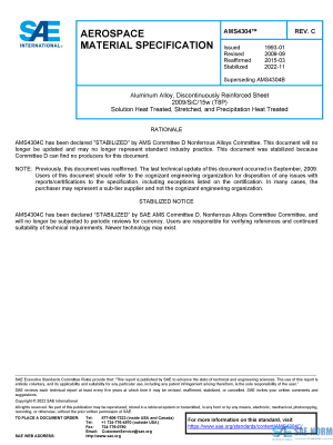 SAE AMS 4304 Series PDF