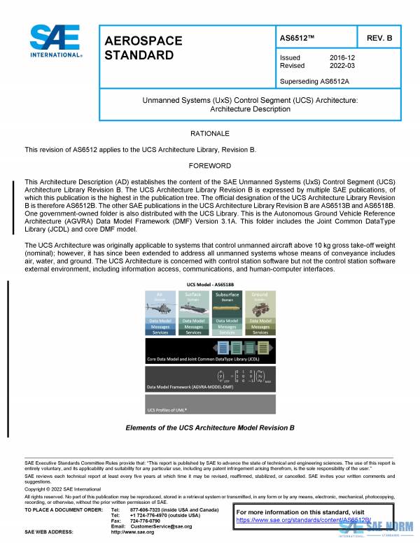 SAE AS 6512 Series PDF
