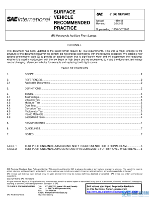 SAE J 1306 Series PDF