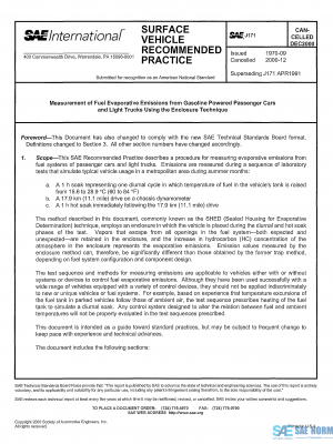 SAE J 171 Series PDF